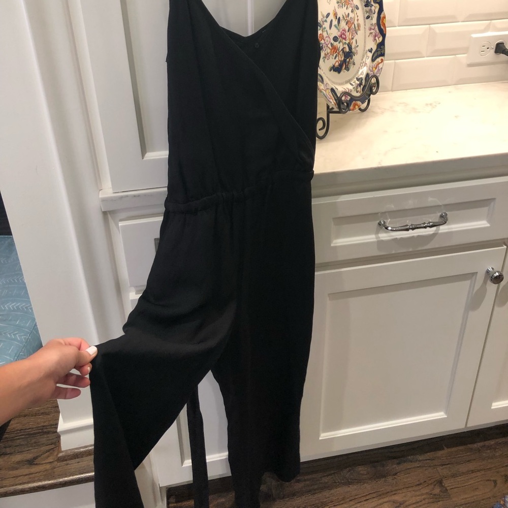 Loft black jumpsuit